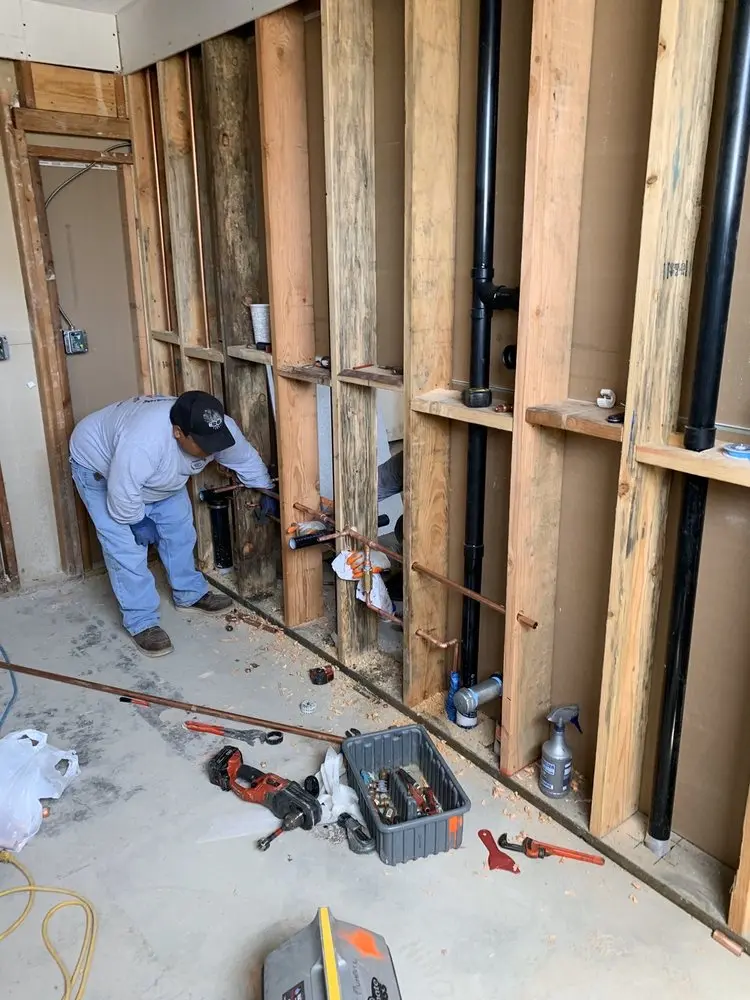 Commercial rough-in plumbing for Gas Line Repair in Lairdsville
